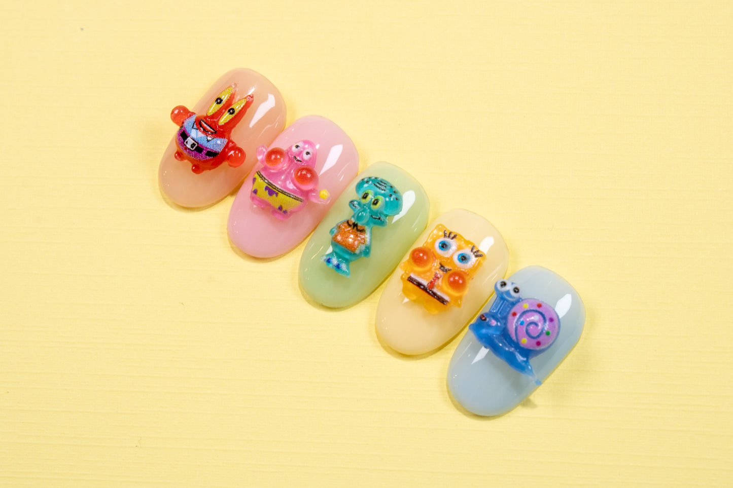 Underwater Nail Charms (5pc Set)
