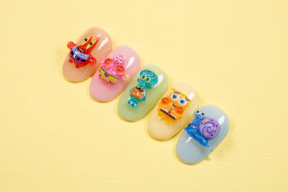 Underwater Nail Charms (5pc Set)