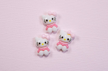 Sweet Kitty Nail Charms (2pc)