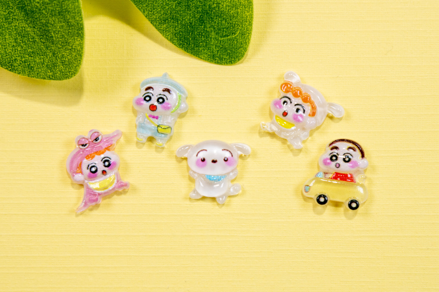 Crayon Adventure Nail Charms (5pc Set)