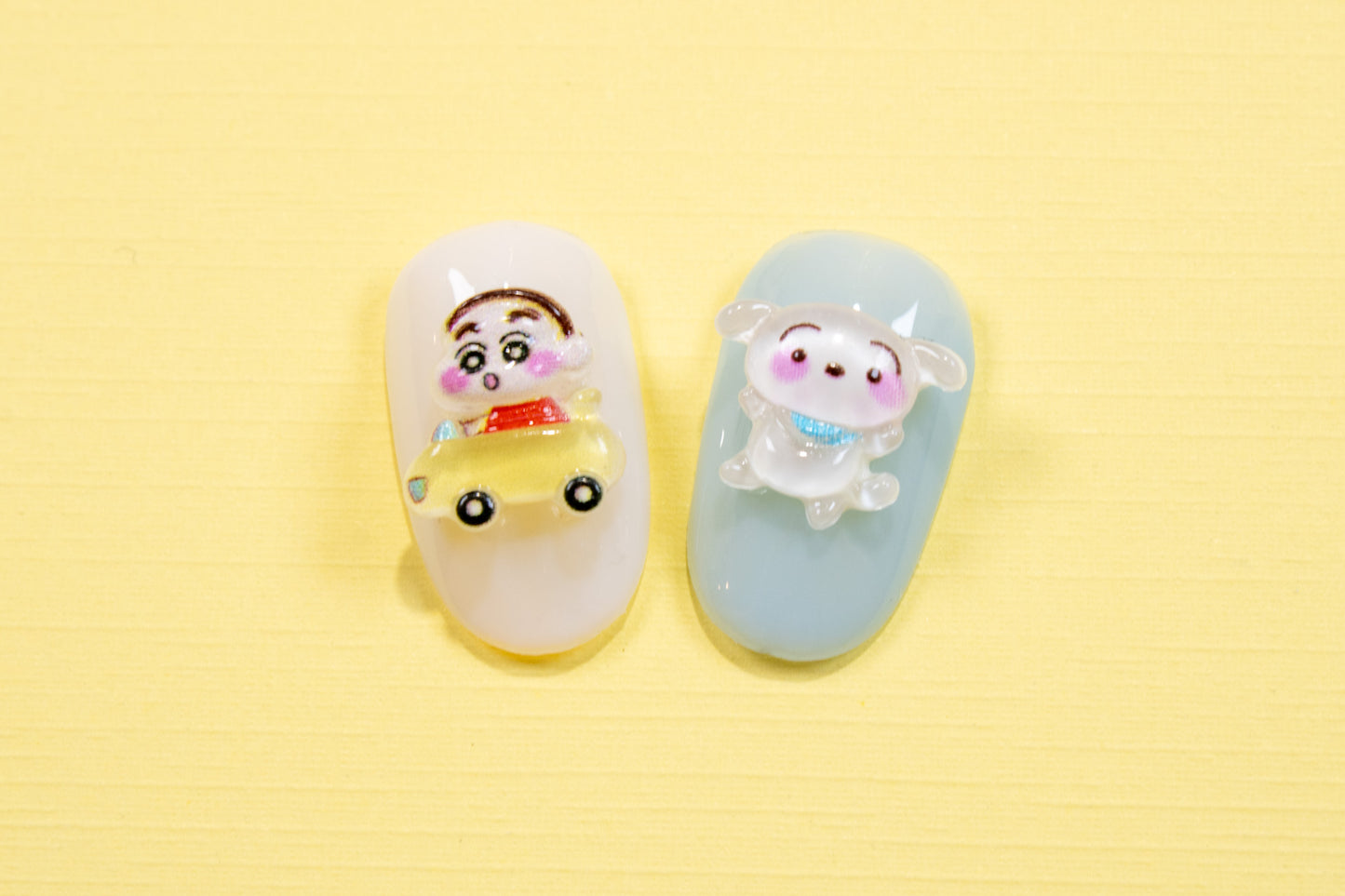 Crayon Adventure Nail Charms (5pc Set)