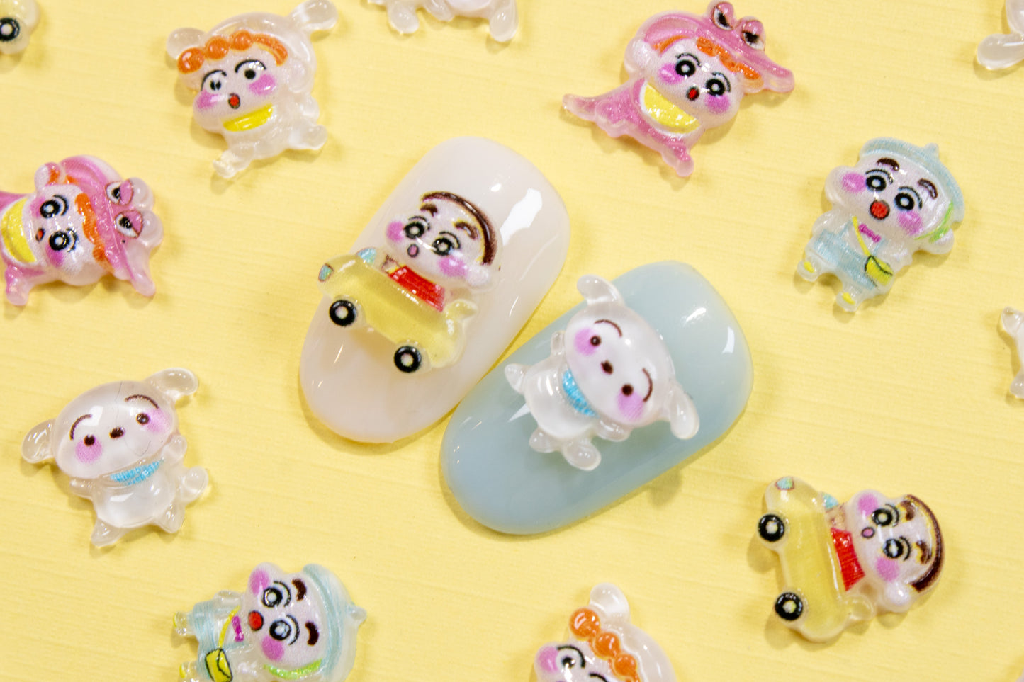 Crayon Adventure Nail Charms (5pc Set)