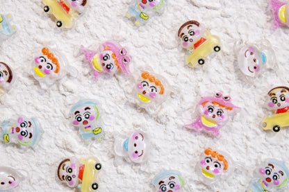 Crayon Adventure Nail Charms (5pc Set)