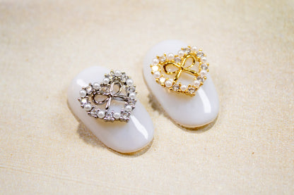 Lovely Bow Nail Charms (2pc)
