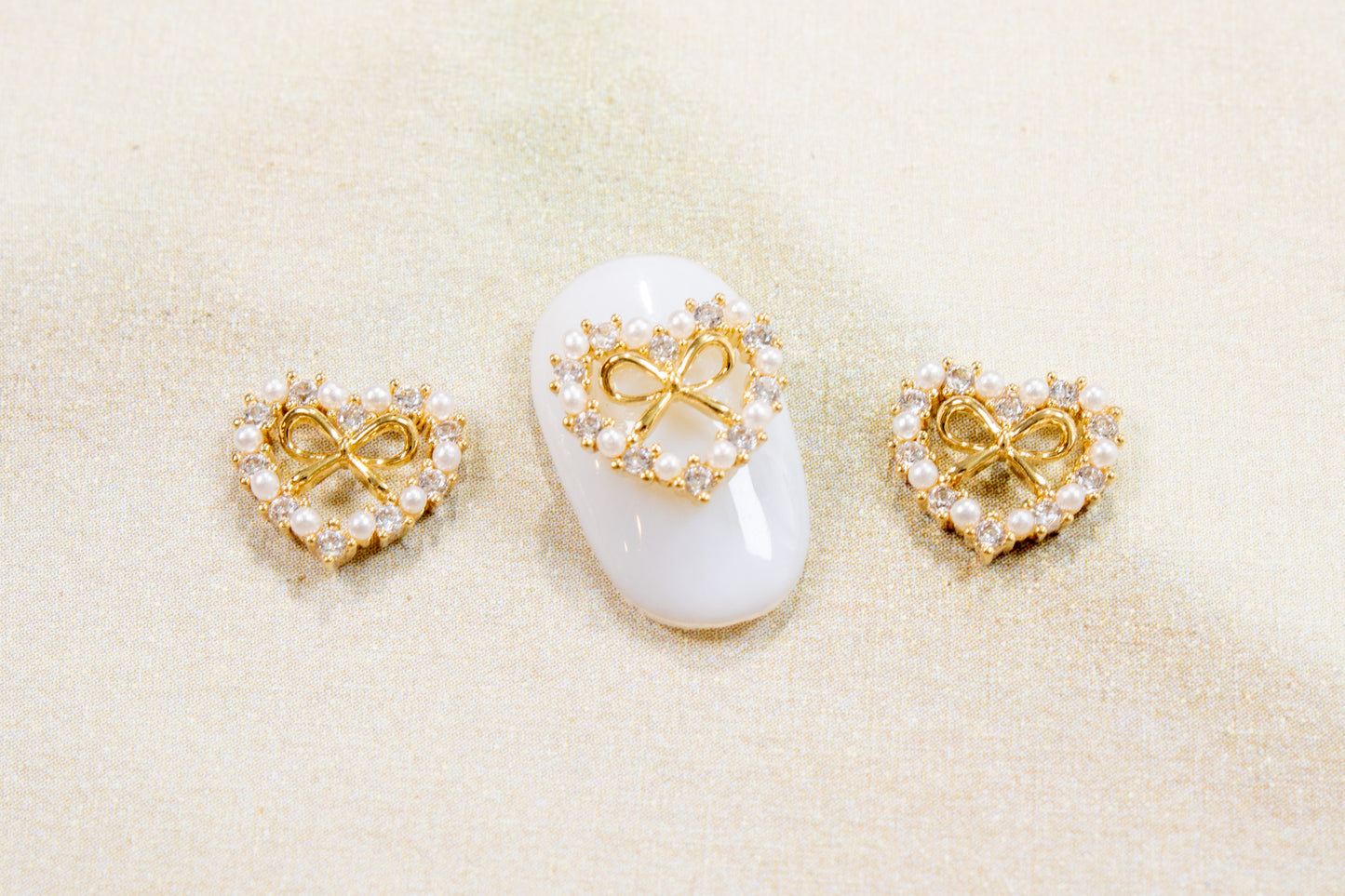 Lovely Bow Nail Charms (2pc)