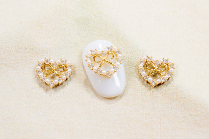 Lovely Bow Nail Charms (2pc)