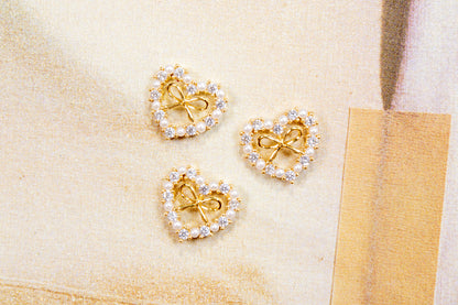 Lovely Bow Nail Charms (2pc)