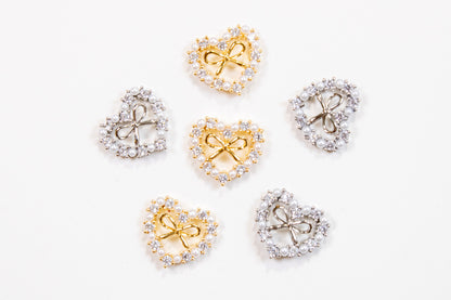 Lovely Bow Nail Charms (2pc)