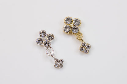 Clover Dangle Nail Charms (2pc)
