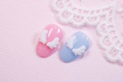 Angel Wing Nail Charms (5pc)