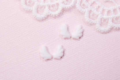 Angel Wing Nail Charms (5pc)