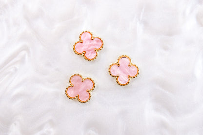 Clover Nail Charms (2pc)