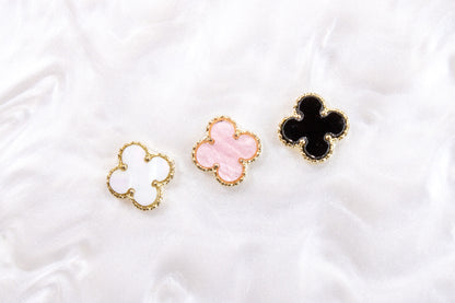 Clover Nail Charms (2pc)