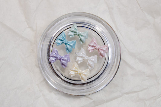 Sweet Ribbon Nail Charms (5pc)