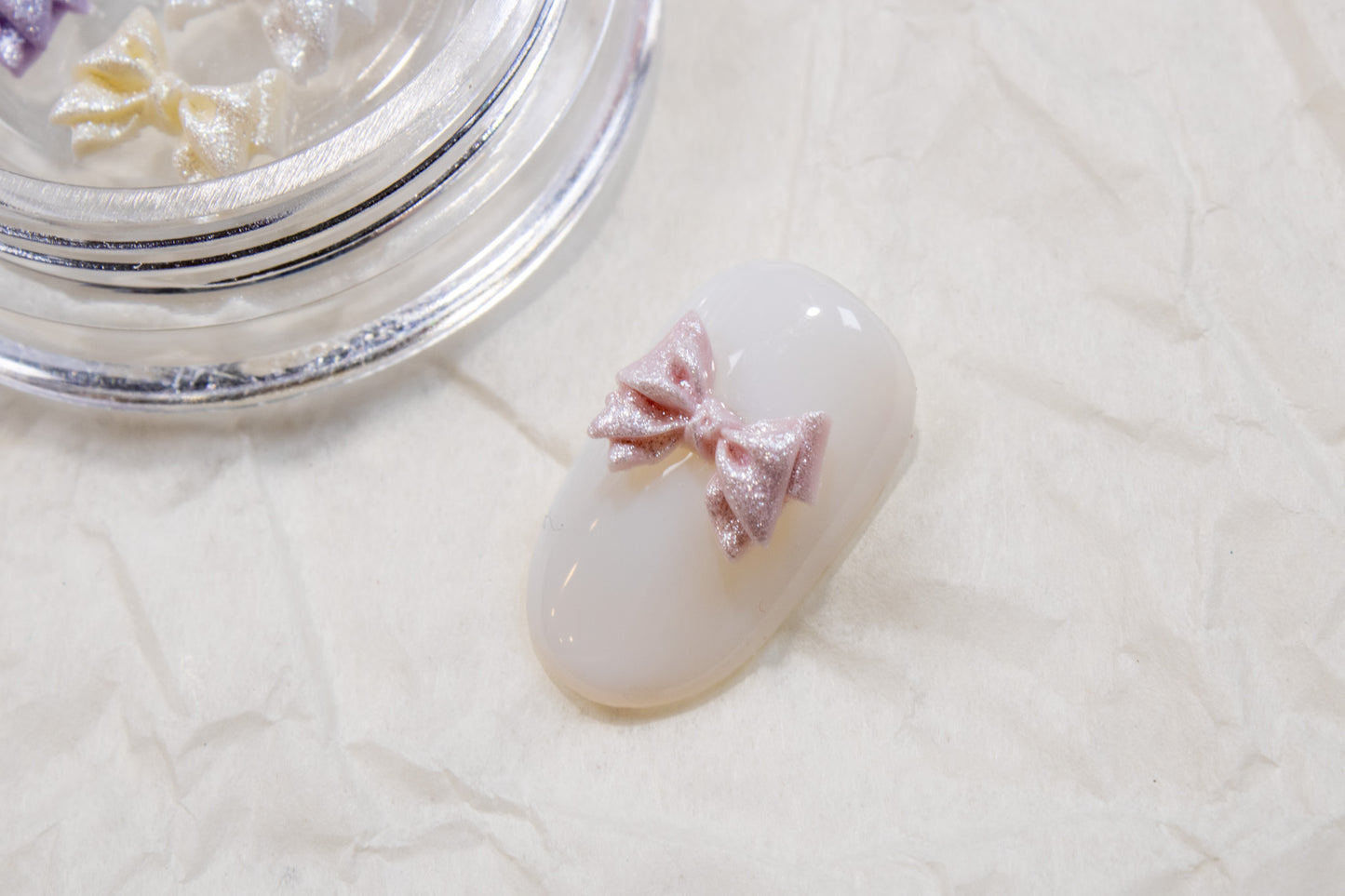 Sweet Ribbon Nail Charms (5pc)