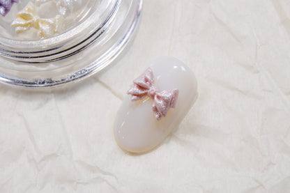 Sweet Ribbon Nail Charms (5pc)