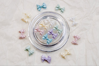 Sweet Ribbon Nail Charms (5pc)