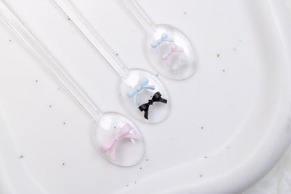 Sweetheart Bow Nail Charms (10pc)