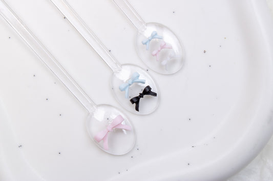 Sweetheart Bow Nail Charms (10pc)