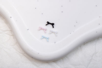 Sweetheart Bow Nail Charms (10pc)
