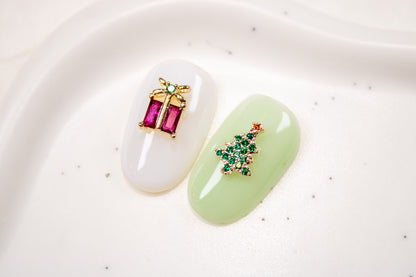 Christmas Wish Nail Charms (2pc)