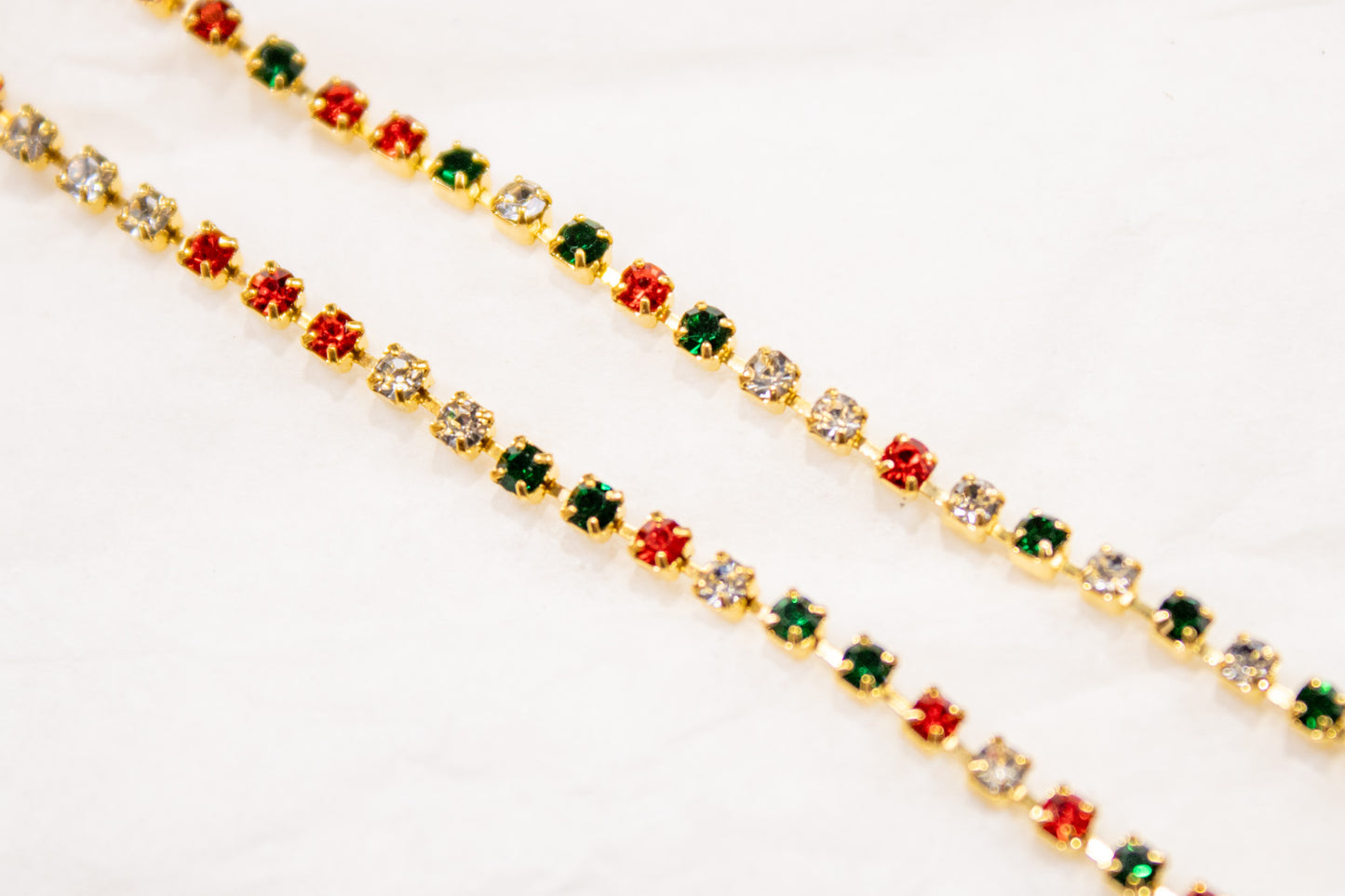 Christmas Gem Chain