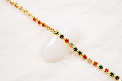 Christmas Gem Chain