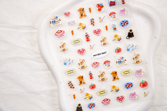 Cozy Winter Nail Sticker