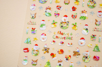 Holly Jolly Christmas Nail Sticker