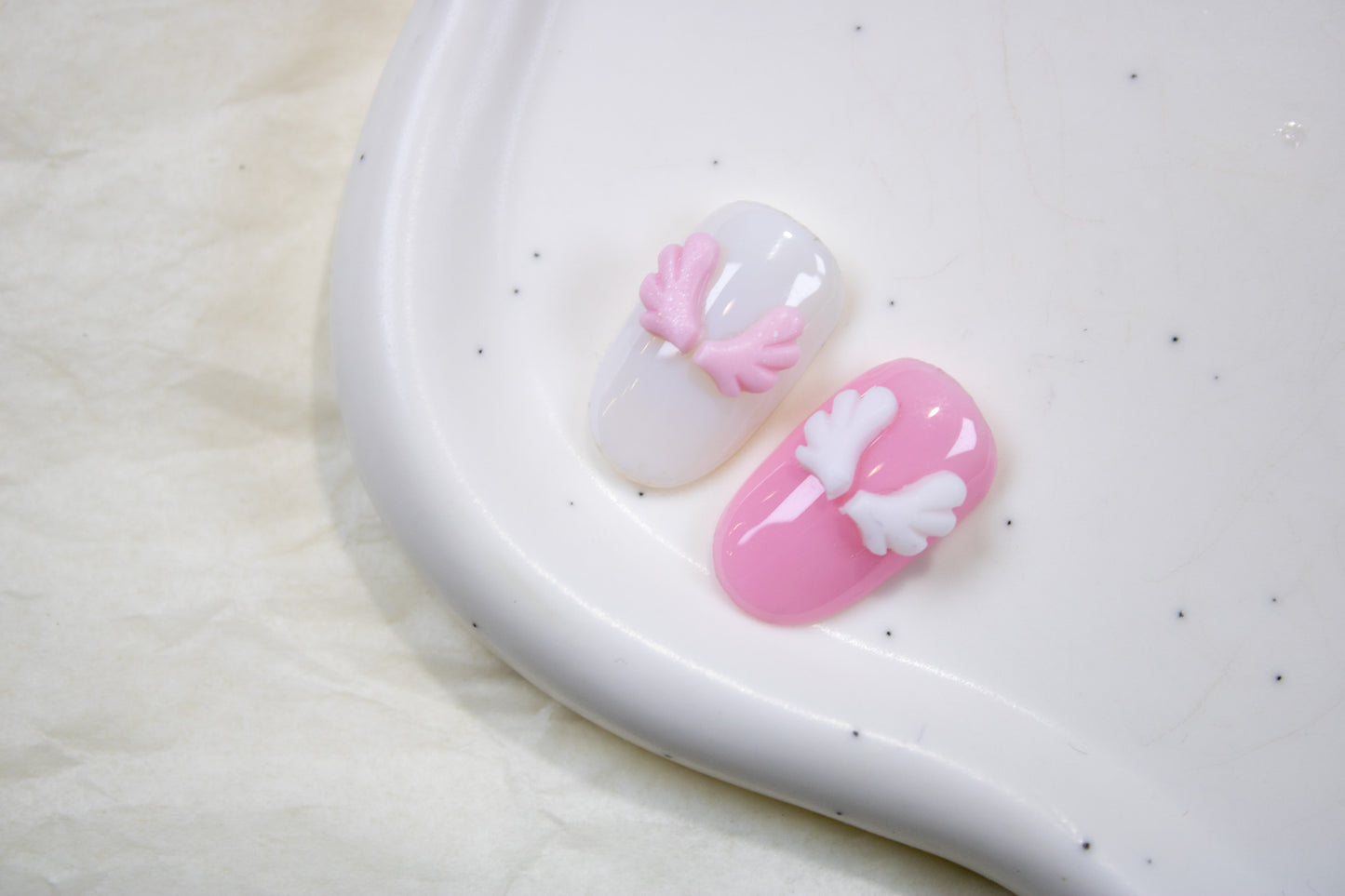 Angel Wing Nail Charms (5 Pairs)