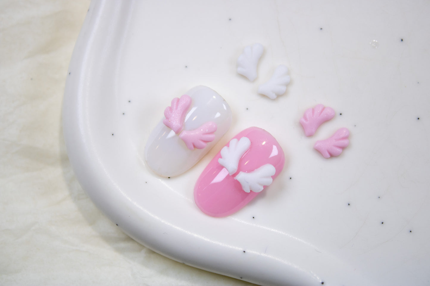 Angel Wing Nail Charms (5 Pairs)