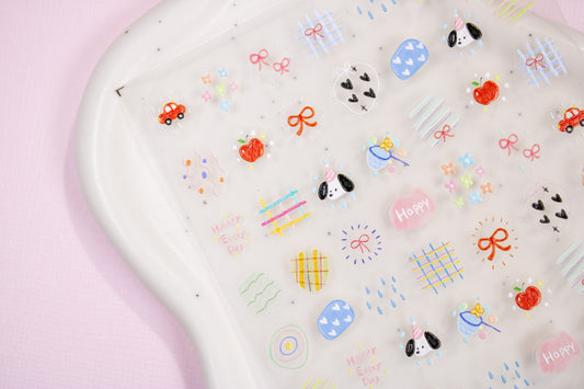 Happy Day Nail Sticker