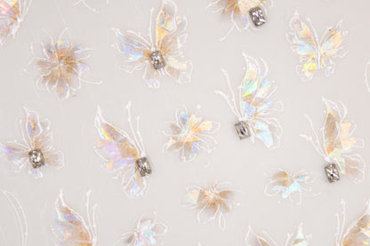 Iridescent Butterfly Nail Sticker