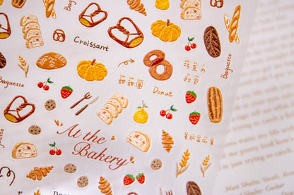 At the Bakery Nail Sticker