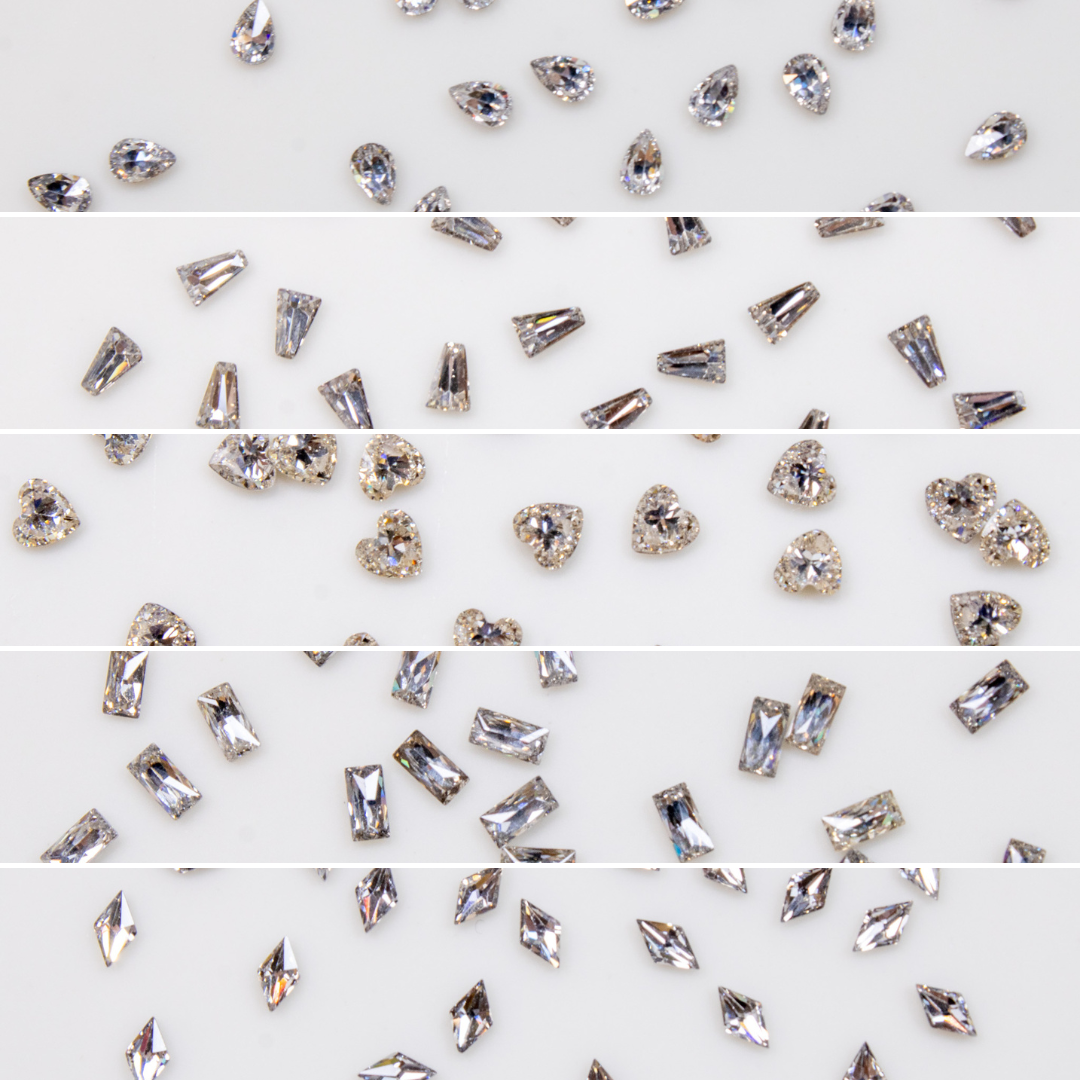 Crystal Mix Nail Charms (20pc)