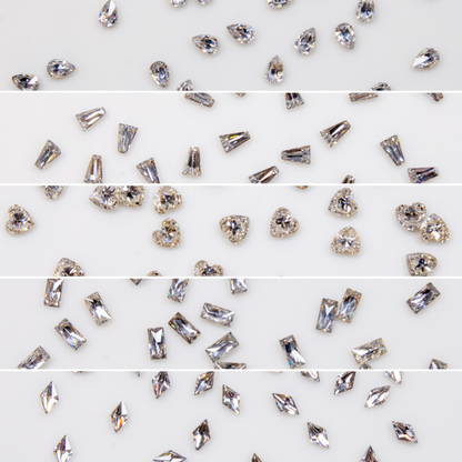 Crystal Mix Nail Charms (20pc)