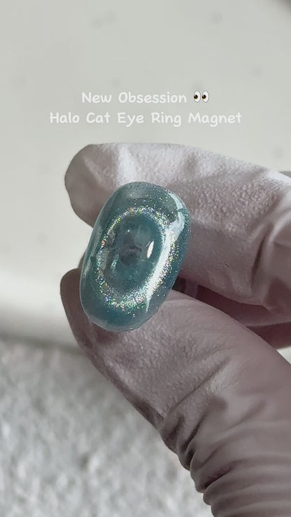 Halo Cat Eye Ring Magnet