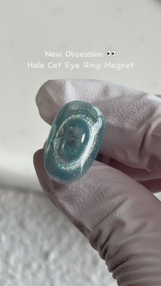 Halo Cat Eye Ring Magnet